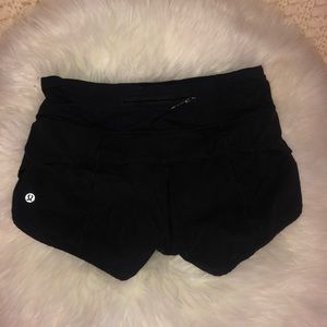 Lululemon Black Athletic Shorts